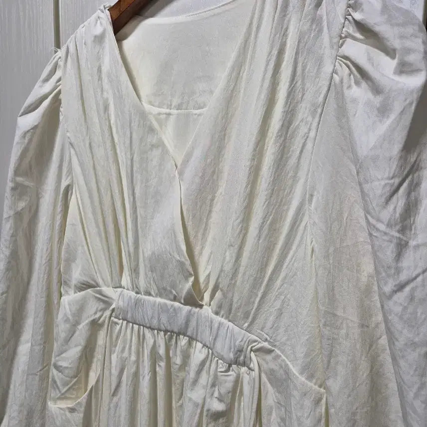 [BUNJANG] Jellpea Ivory Linen Blend Long Dress / (타임세일)(새상품)jellpea 아이보리 바스락 롱 원피스