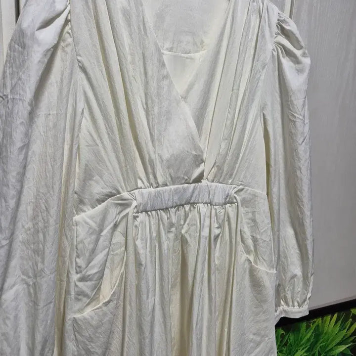[BUNJANG] Jellpea Ivory Linen Blend Long Dress / (타임세일)(새상품)jellpea 아이보리 바스락 롱 원피스