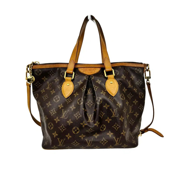 [BUNJANG] Louis Vuitton Monogram Palermo PM Tote Bag Shoulder Bag M40145 / 루이비통 모노그램 팔레모 PM 토트백 겸 숄더백 M40145