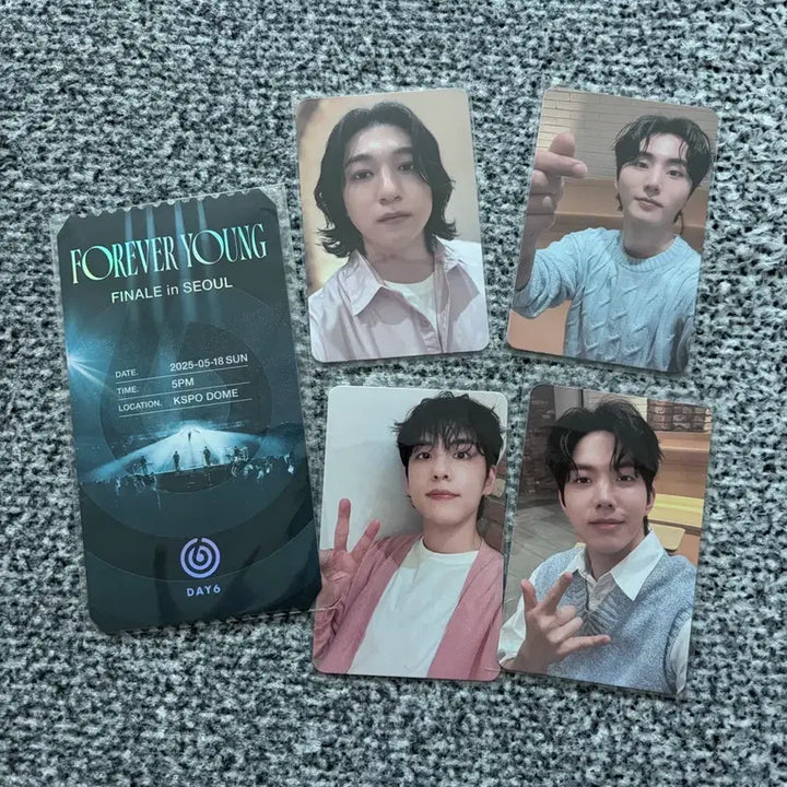 [BUNJANG] DAY6 FOREVER YOUNG Finale Entrance Photocard Bundle Set / 데이식스 포에버영 피날레 막막 입장포카