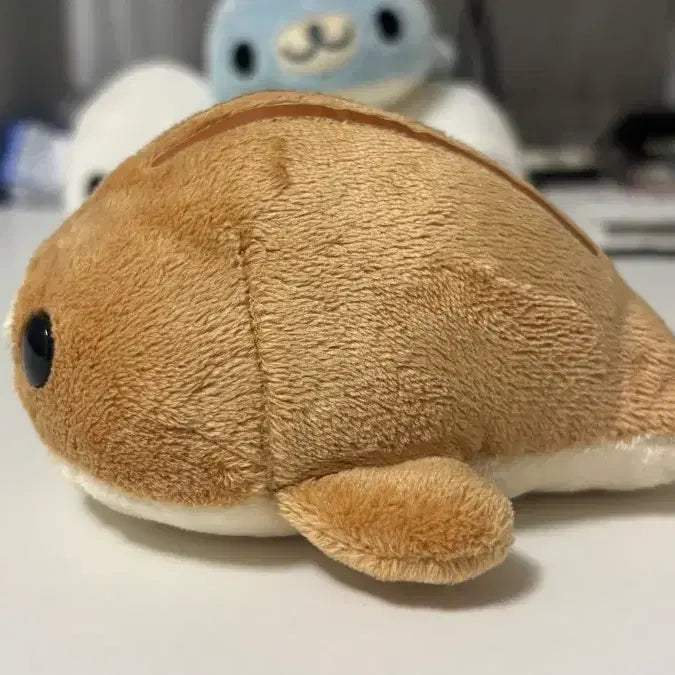 [BUNJANG] Classic Mamegoma Shimagoma Plush (1) 12cm San-X / 고전 마메고마 시마고마(1) 12cm 산엑스