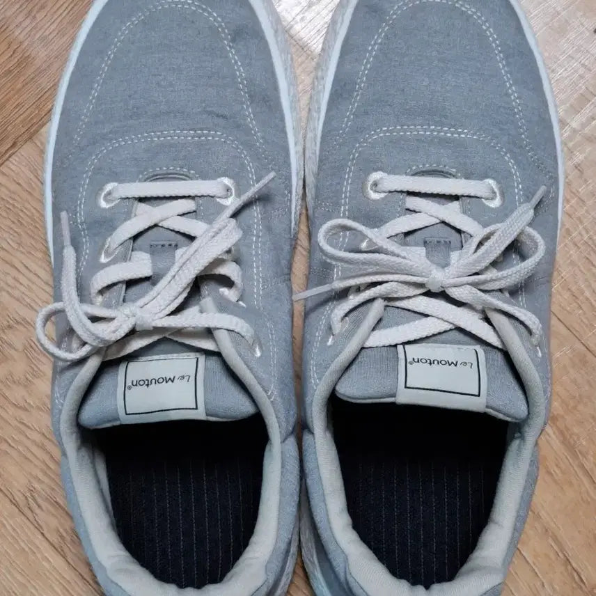 [BUNJANG] Lemouton 285-290 Merino Wool Sneakers / 르무통 285-290 메이드 메리노울 운동화