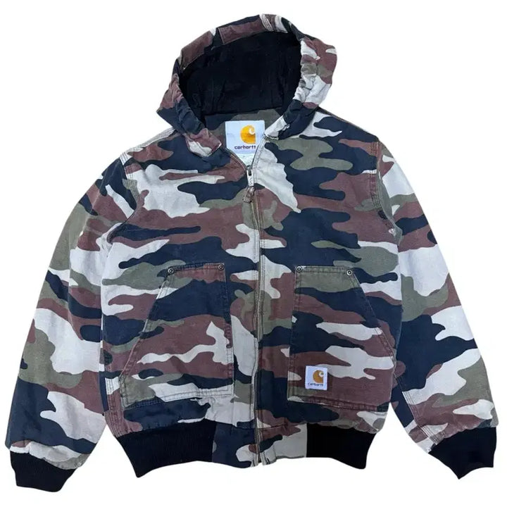 [BUNJANG] Vintage Carhartt Camo Cropped Jacket / 빈티지 칼하트 카모크롭자켓