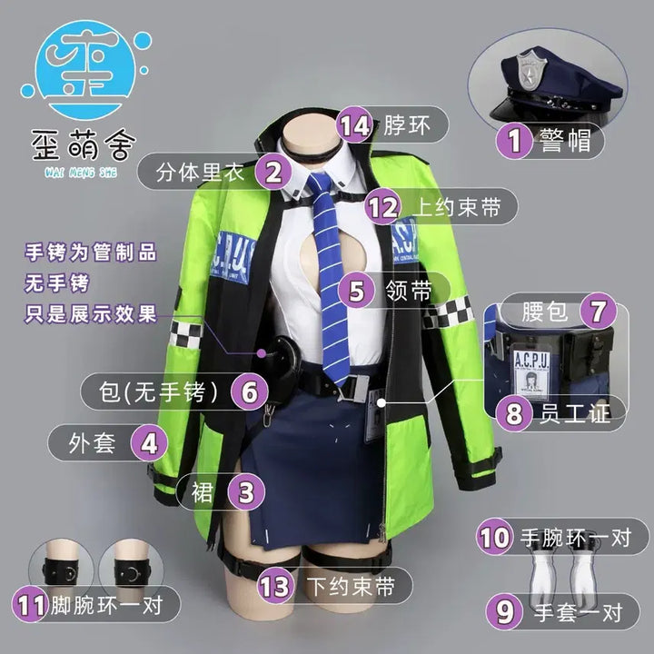 [BUNJANG] Nier: Automata 2B Secret Police Cosplay Full Set - Size M / (예약판매)니케 D 시크릿폴리스 M 코스프레 풀셋
