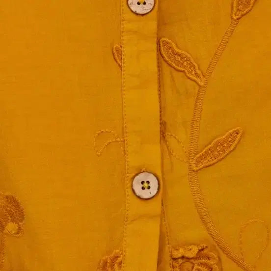[BUNJANG] ZARA Yellow Cut-out Long Dress / ZARA 옐로우 컷아웃 롱 원피스
