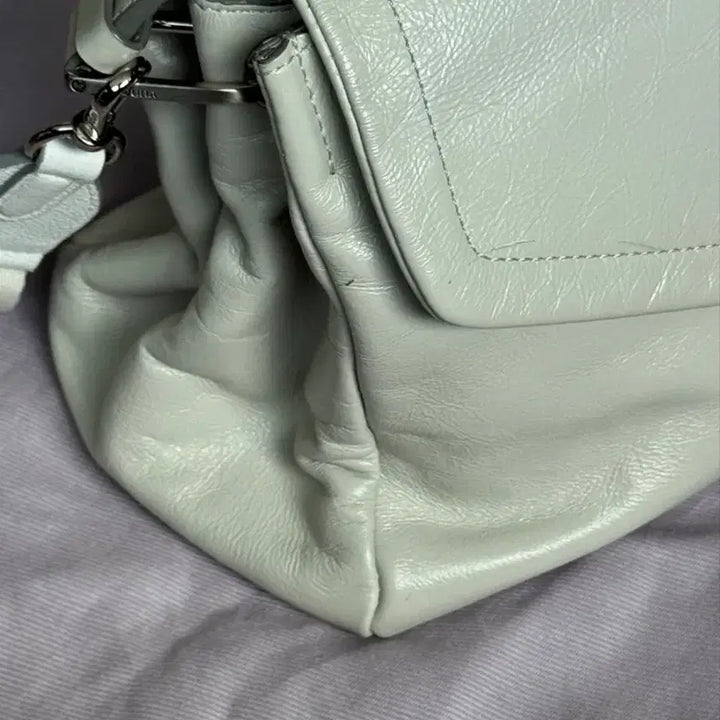 [BUNJANG] Vunque OCAM Two Shoulder Bag (Large / Light Grey) / 분크 오캄 두 숄더백 (라지 / 라이트 그레이)
