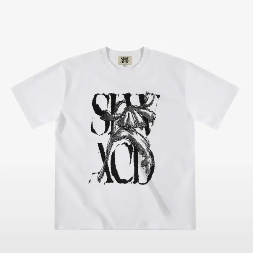 [BUNJANG] Slow Acid Short Sleeve T-Shirt / 슬로우애시드 반팔