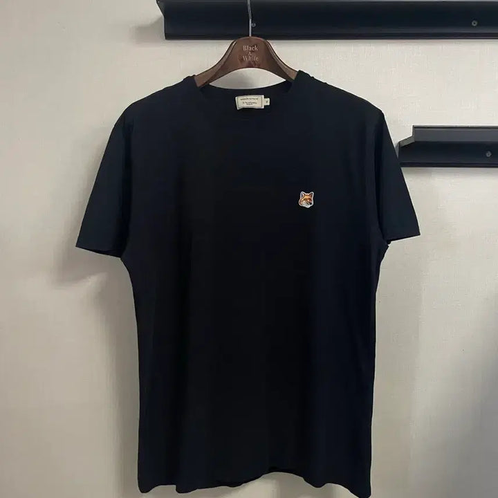 [BUNJANG] Maison Kitsuné Fox Head Logo T-Shirt Black XL / 메종키츠네 폭스헤드 반팔티 블랙 XL