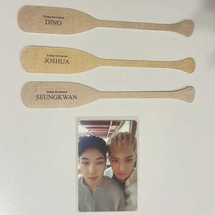 [BUNJANG] Seventeen Going Seventeen Album Set &amp; Wonwoo Mingyu Photocard Bundle Set / 세븐틴 고잉 세븐틴 앨범 3종 및 원우민규 포카 등 일괄 판매