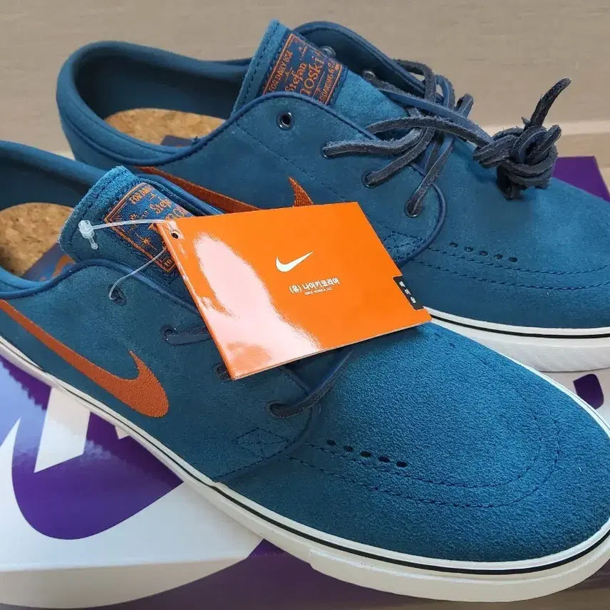 [BUNJANG] Nike Stefan Janoski Suede Blue/Orange US 9 New / (새상품) 나이키 스테판 야노스키 270