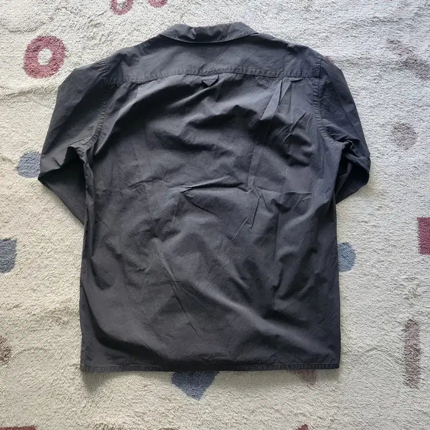 [BUNJANG] Margaret Howell Cotton Shirt Charcoal Grey / 마가렛호웰 코튼 셔츠