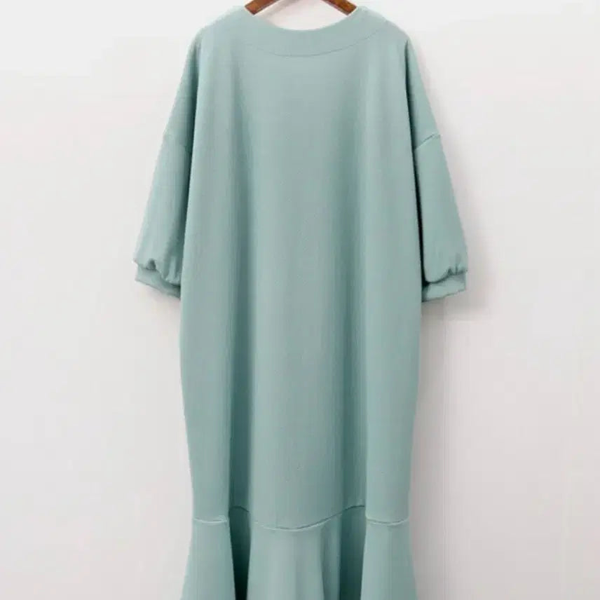 [BUNJANG] Big Venus Plus Size Summer V-Neck Short Sleeve Dress Mint / 빅너스언니 빅사이즈 여름 반팔 V넥 원피스 팝니다 :-)