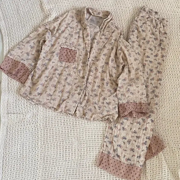 [BUNJANG] Woolala Pajama Set / 울랄라 파자마 잠옷세트