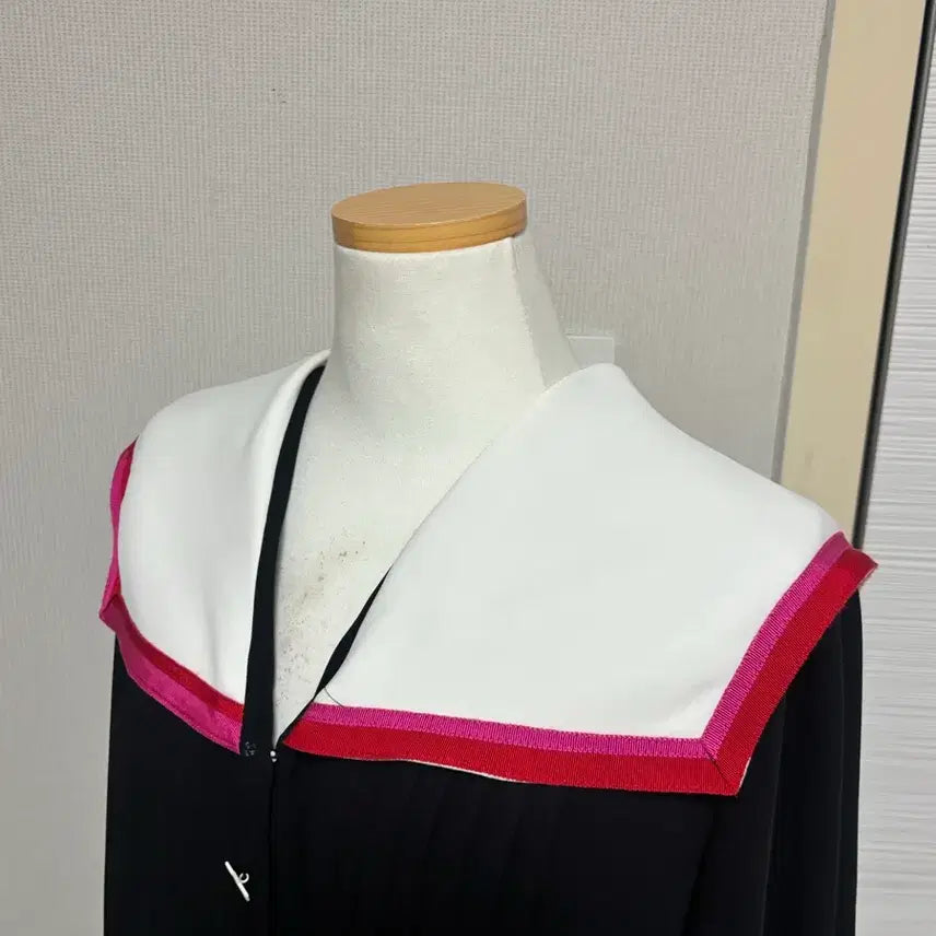 [BUNJANG] LUCKY CHOUETTE Sailor Long Dress / 럭키슈에뜨 세일러 롱 원피스