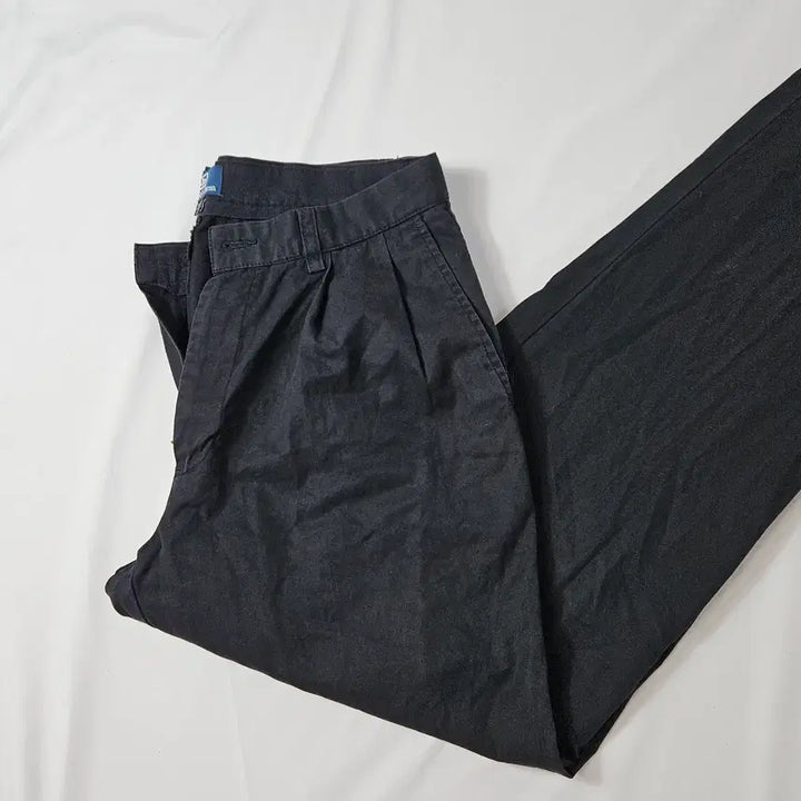 [BUNJANG] Polo Ralph Lauren Reverse Pleated Cotton Slacks Pants / 폴로 랄프로렌 리버스 플리티드 코튼 슬랙스팬츠 바지 치노 32