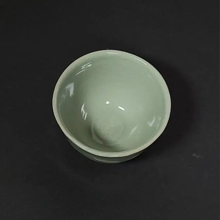 [BUNJANG] Doam Ji Sun-tak Celadon Tea Cup with Crane Motif / 도암 지순탁샘 운학 청자잔
