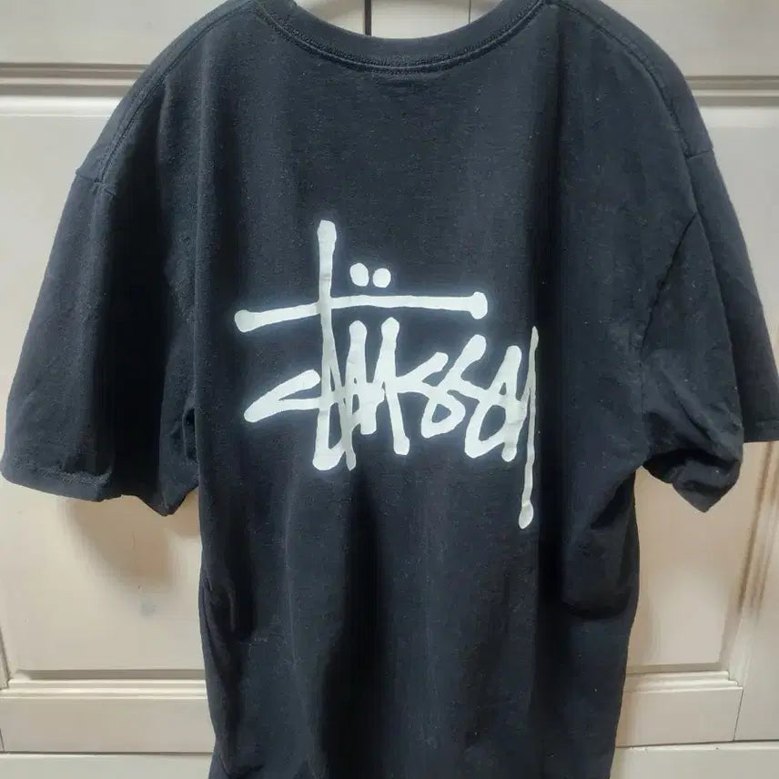 [BUNJANG] Stussy Black T-Shirt L / 스투시 블랙 반팔 티셔츠 L