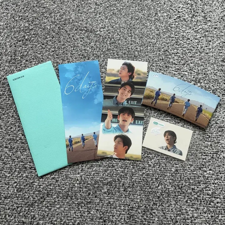 [BUNJANG] Day6 Young K TTT + Ddakji Sticker + Cup Holder / 식스데이즈 ttt + 띠부씰(원필) + 컵홀더
