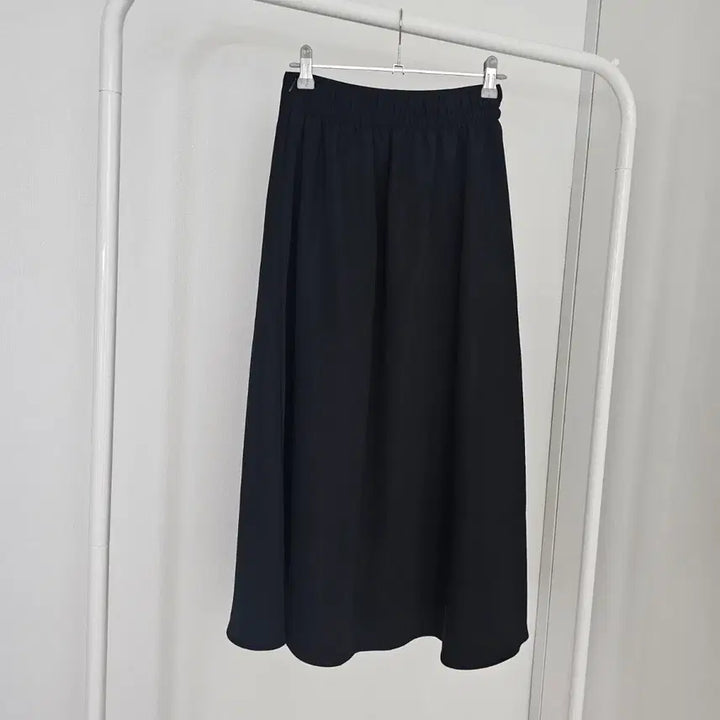 [BUNJANG] Flare Banding Slit Skirt / 