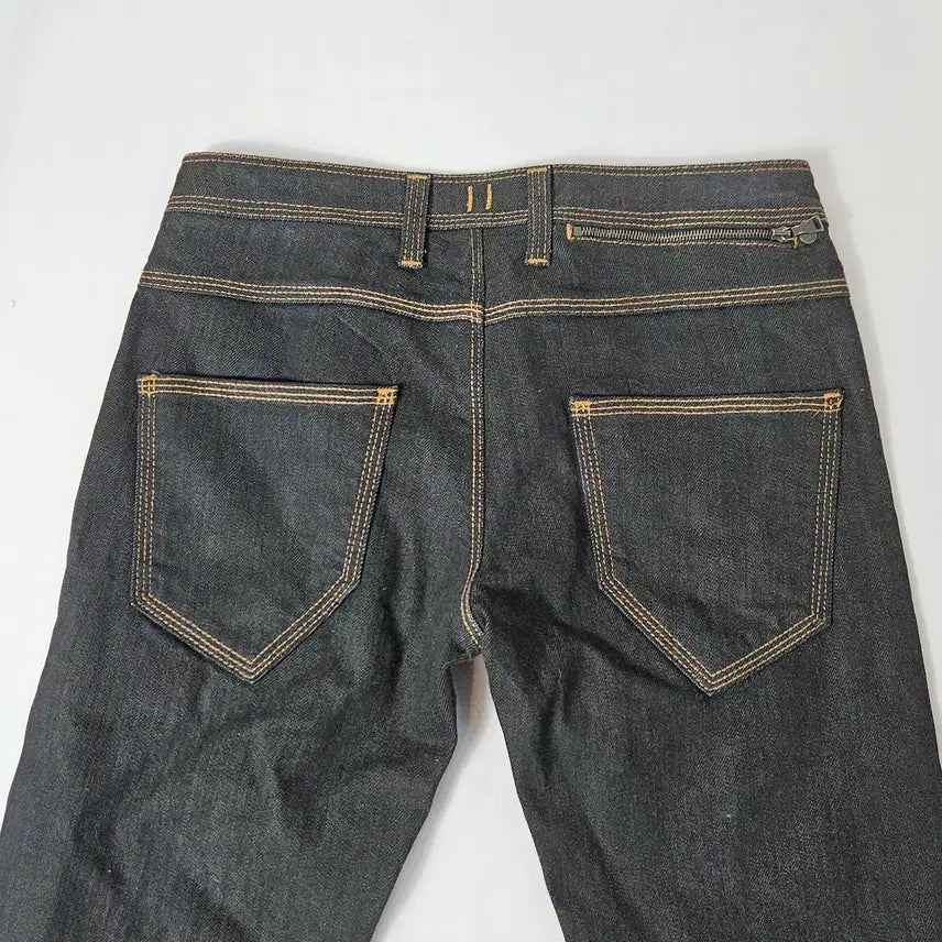 [BUNJANG] Neil Barrett Raw Denim Agrile Coated Jeans Pants / 닐바렛 생지 아그릴 코팅 데님팬츠 진 청바지 25 (매장정품)