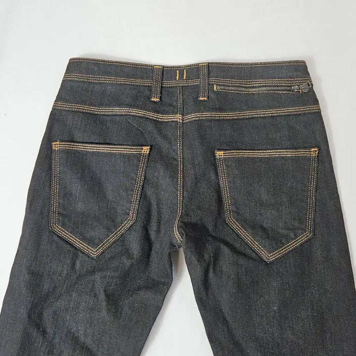 [BUNJANG] Neil Barrett Raw Denim Agrile Coated Jeans Pants / 닐바렛 생지 아그릴 코팅 데님팬츠 진 청바지 25 (매장정품)