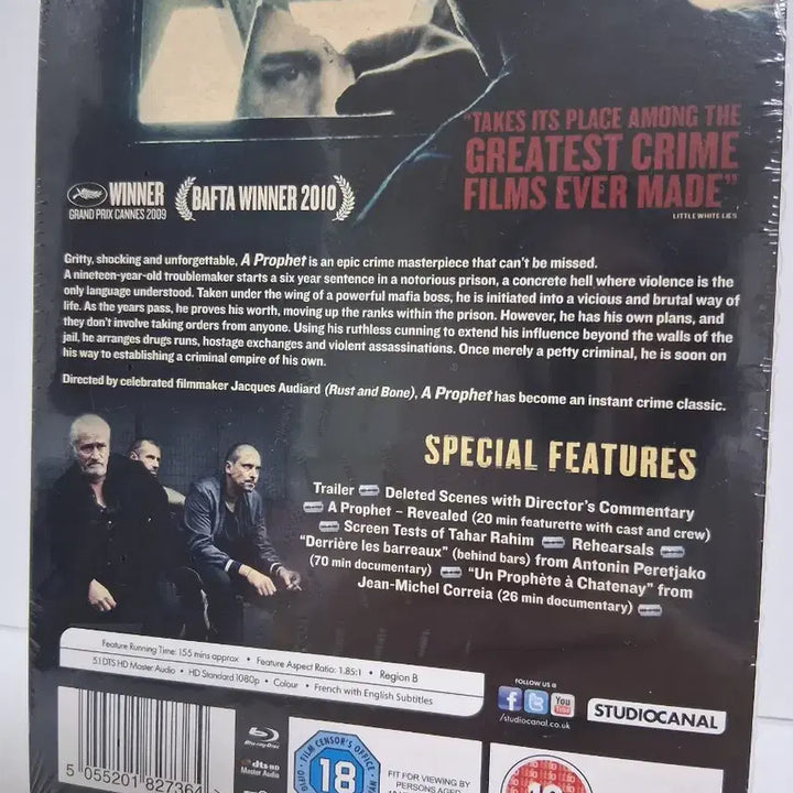 [BUNJANG] Unopened Un Profet Steelbook Blu-ray Limited Edition / (미개봉)언 프로펫 스틸북 블루레이 한정판