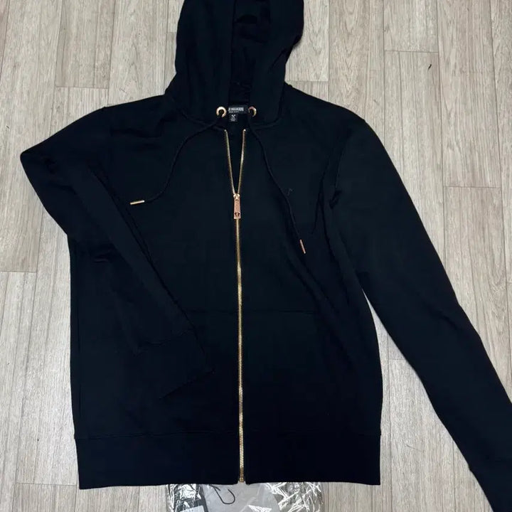 [BUNJANG] True Religion Horseshoe Logo Zip-Up Hoodie Black (L) / L 트루릴리전 홀슈 로고 후드 집업 블랙