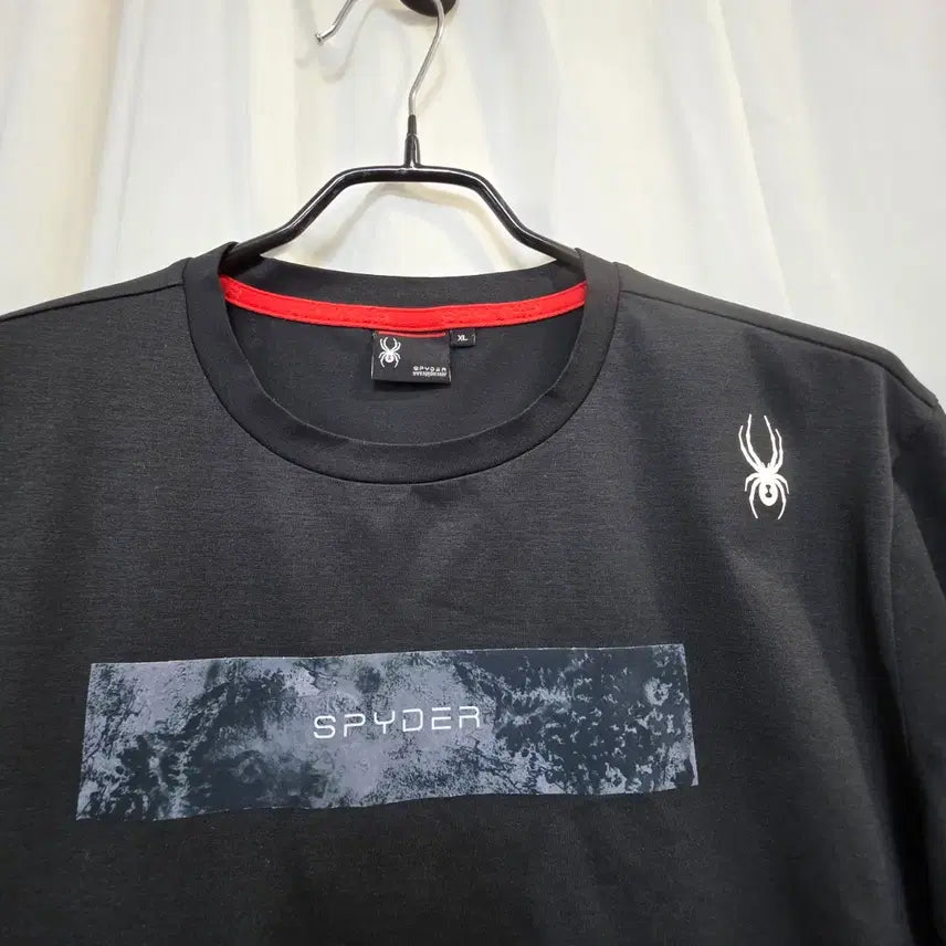 [BUNJANG] Spider Black Short Sleeve T-Shirt 105 / 스파이더 블랙 반팔 티셔츠105