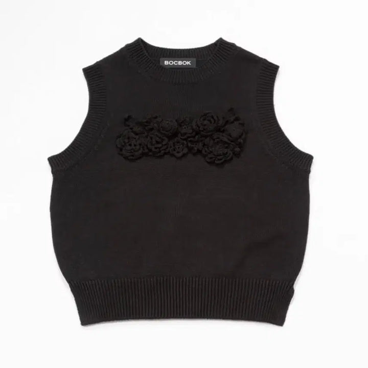 [BUNJANG] BocBoc Garden Vest Black M / bocbok 복복 GARDEN VEST 가든 베스트 블랙M