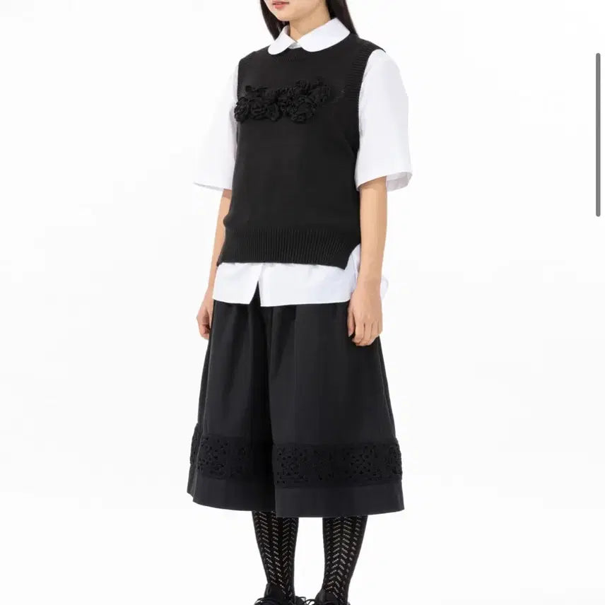 [BUNJANG] BocBoc Garden Vest Black M / bocbok 복복 GARDEN VEST 가든 베스트 블랙M
