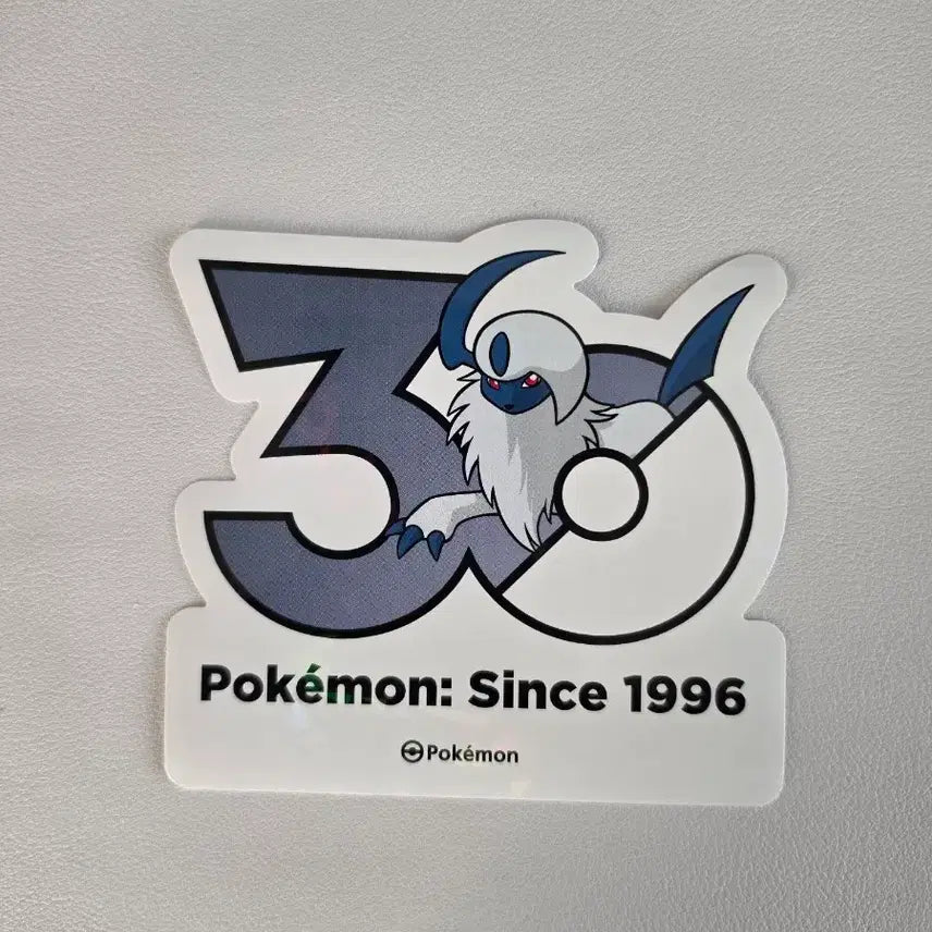 [BUNJANG] Pokemon 30th Anniversary Sticker Absol / 포켓몬 30주년 스티커 앱솔