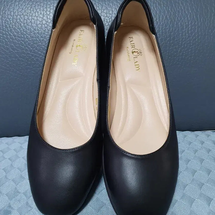 [BUNJANG] Geumkang Shoes Black Leather Flats / 금강제화 소가죽 단화(새상품)