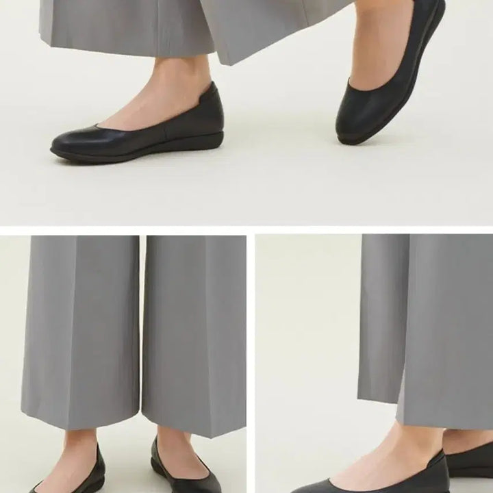 [BUNJANG] Geumkang Shoes Black Leather Flats / 금강제화 소가죽 단화(새상품)
