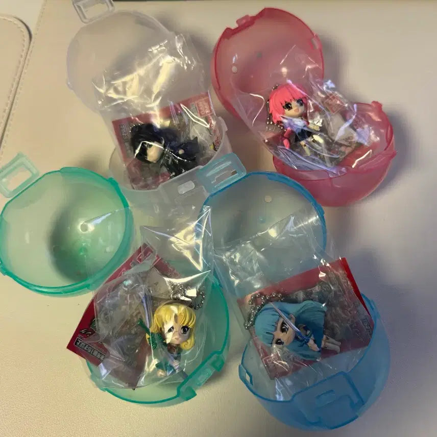 [BUNJANG] Magic Knight Rayearth Gacha Mini Figure Keychain Bundle Set / 마법기사레이어스 가챠 미니피규어키링