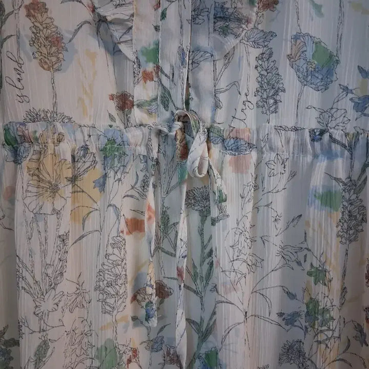 [BUNJANG] Thursday Island Pattern Long Dress M / 써스데이아일랜드 패턴 롱 원피스