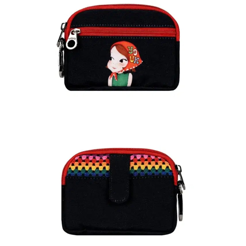 [BUNJANG] Yooksimwon Pocket Wallet Keychain Scarperia/Strawberryia / 육심원 포켓월렛키링 스카프리아/딸기리아