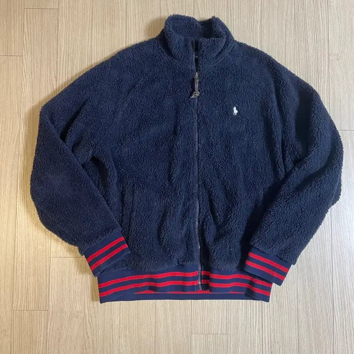 [BUNJANG] Polo Ralph Lauren Navy Fleece Jacket / 폴로 랄프로렌 네이비 후리스 플리스 자켓