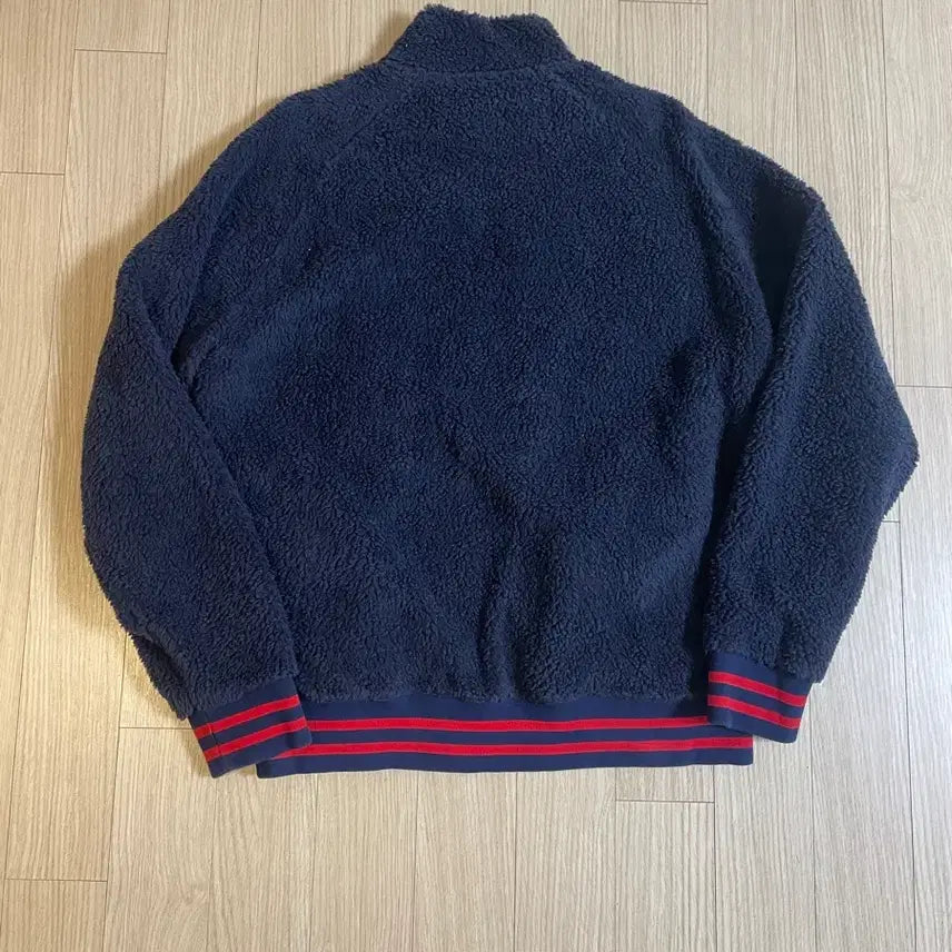 [BUNJANG] Polo Ralph Lauren Navy Fleece Jacket / 폴로 랄프로렌 네이비 후리스 플리스 자켓
