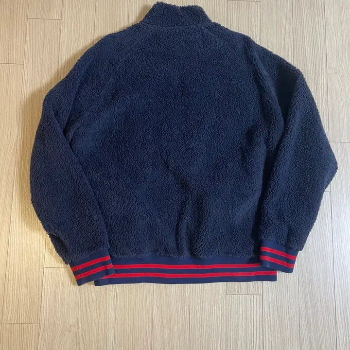 [BUNJANG] Polo Ralph Lauren Navy Fleece Jacket / 폴로 랄프로렌 네이비 후리스 플리스 자켓