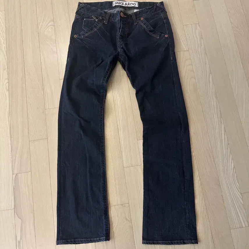 [BUNJANG] Buckaroo Semi Bootcut Denim Jeans / 버커루 세미 부츠컷 데님