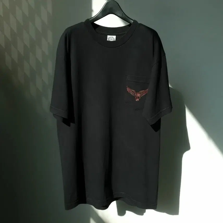[BUNJANG] Chrome Hearts x Joe Foti Harris Teeter Collaboration Wing Skull Print T-Shirt / Chrome Hearts x Joe Foti "Harris Teeter"