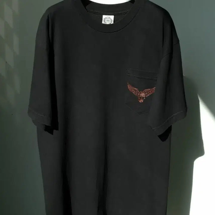 [BUNJANG] Chrome Hearts x Joe Foti Harris Teeter Collaboration Wing Skull Print T-Shirt / Chrome Hearts x Joe Foti "Harris Teeter"