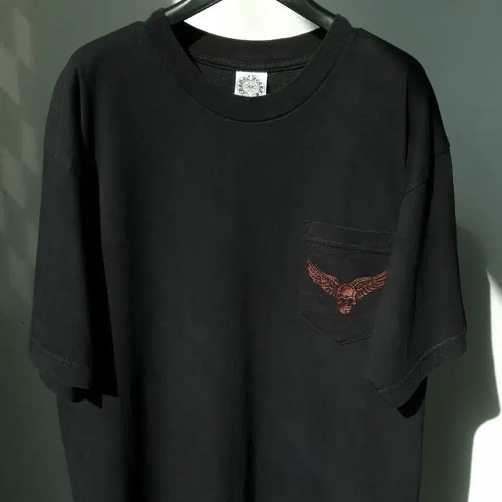 [BUNJANG] Chrome Hearts x Joe Foti Harris Teeter Collaboration Wing Skull Print T-Shirt / Chrome Hearts x Joe Foti "Harris Teeter"