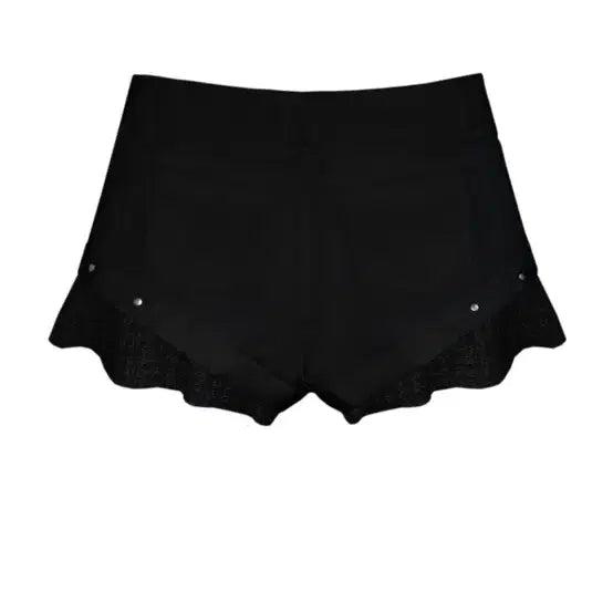 [BUNJANG] Cheme C Lace Shorts Black / 체메씨 레이스 쇼츠 블랙