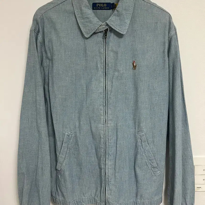 [BUNJANG] Polo Ralph Lauren Bayport Chambray Jacket L / 폴로 베이포트 샴브레이 자켓