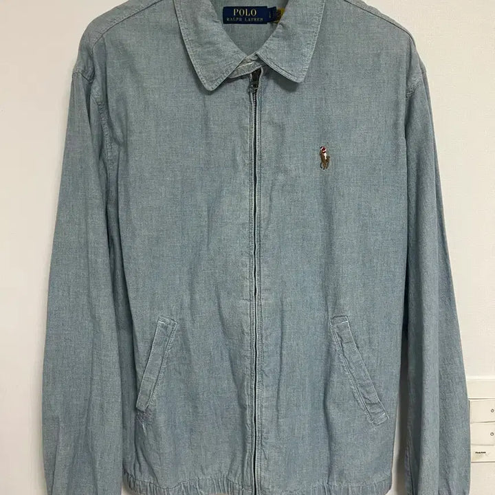 [BUNJANG] Polo Ralph Lauren Bayport Chambray Jacket L / 폴로 베이포트 샴브레이 자켓