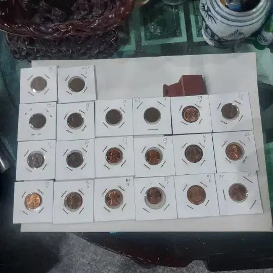[BUNJANG] Lincoln Cent Coin Collection (Various Years) / 링컨 센트 주화 모음 (다수 년도)