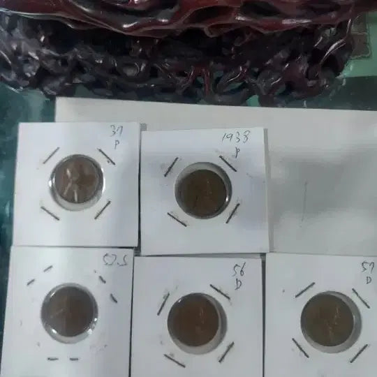 [BUNJANG] Lincoln Cent Coin Collection (Various Years) / 링컨 센트 주화 모음 (다수 년도)