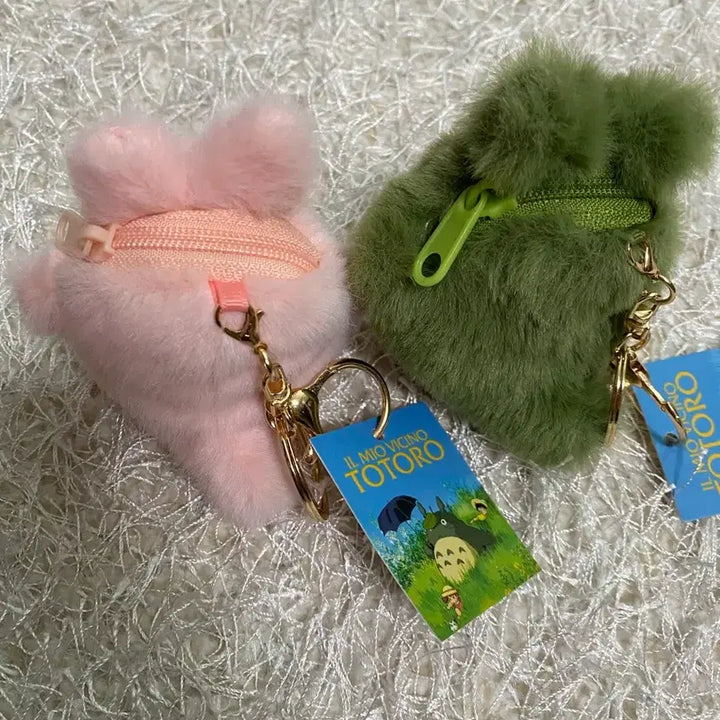 [BUNJANG] My Neighbor Totoro Coin Purse Keychain Set / 토토로 동전지갑 키링
