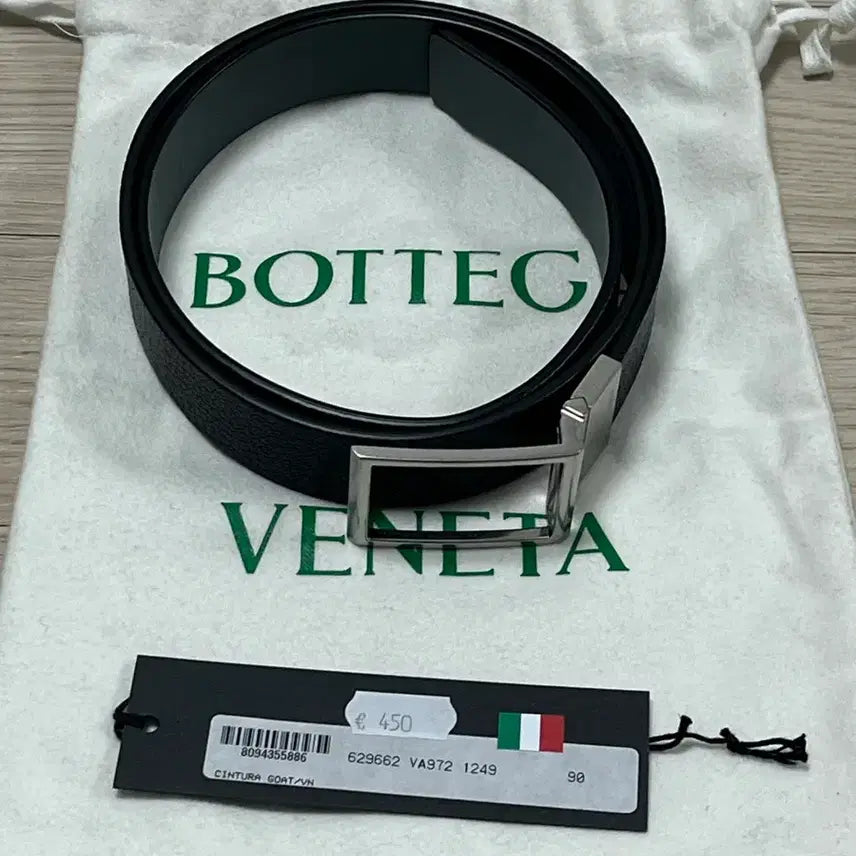 [BUNJANG] Bottega Veneta Reversible Leather Belt / 보테가베네타 리버시블 레더 벨트